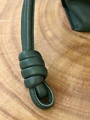 Loewe Flamenco Clutch Dark Green Bag 30x24.5x10.5cm - 2