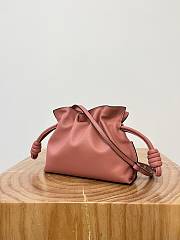 Loewe Mini Flamenco Clutch Bag Pink 23x18x9cm - 5