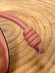 Loewe Mini Flamenco Clutch Bag Pink 23x18x9cm - 4