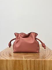 Loewe Mini Flamenco Clutch Bag Pink 23x18x9cm - 3