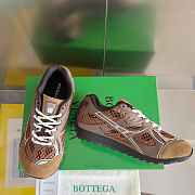 Bottega Veneta Orbit Sneaker Brown - 4