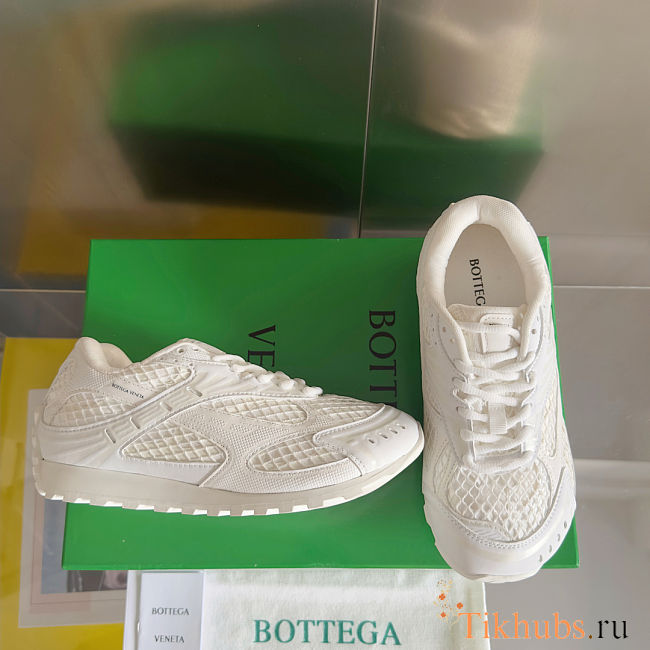 Bottega Veneta Orbit Sneaker White  - 1