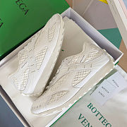 Bottega Veneta Orbit Sneaker White  - 4
