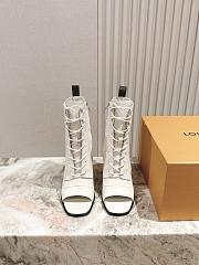 Louis Vuitton LV Berlin Boots White 8.5cm - 5