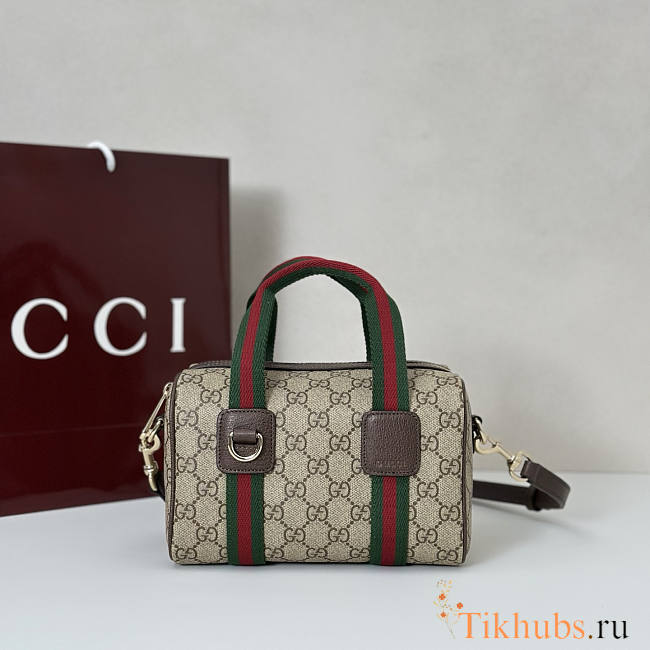 Gucci Mini GG Handbag Beige 20x13x13cm - 1