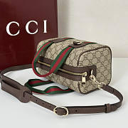 Gucci Mini GG Handbag Beige 20x13x13cm - 2