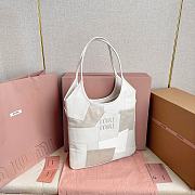 Miu Miu Ivy Tote White Bag 35x40cm - 4