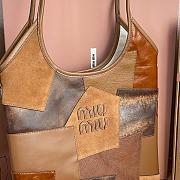 Miu Miu Ivy Tote Brown Bag 35x40cm - 3