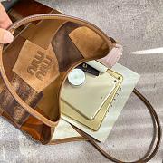 Miu Miu Ivy Tote Brown Bag 35x40cm - 2