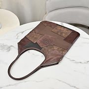 Miu Miu Ivy Tote Dark Brown Bag 35x40cm - 4