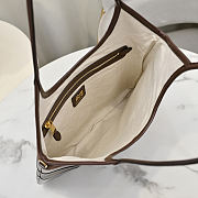 Miu Miu Ivy Tote Dark Brown Bag 35x40cm - 3
