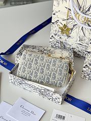 Dior Diortravel Zipped Pouch 14.5x7.6cm - 3