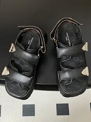 Louis Vuitton LV Chameleon Black Sandals - 2