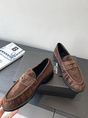 YSL Brown Loafer - 4