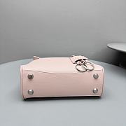 Bottega Veneta Rodeo Handbag Mini Suede Pink 23x10x8cm  - 5