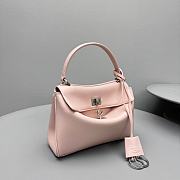 Bottega Veneta Rodeo Handbag Mini Suede Pink 23x10x8cm  - 4
