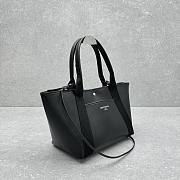 Balenciaga Biarritz Small Tote Bag Black 28x26x13cm - 4