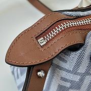 Fendi Blue By The Way Soft Mini Tote Bag 20x9x12cm - 3