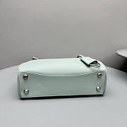 Balenciaga Rodeo Small Handbag Green Smooth 27x8x21cm - 6