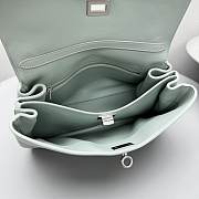 Balenciaga Rodeo Small Handbag Green Smooth 27x8x21cm - 4