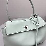Balenciaga Rodeo Small Handbag Green Smooth 27x8x21cm - 2