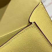 Hermes Constance Elan Bag Yellow Epsom Gold 26x16x6cm - 2