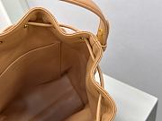 Dior Small Caro Bucket Bag Tan Lambskin 20x24x9cm - 6