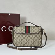 Gucci Ophidia Medium Handbag Brown 24x17.5x11.5cm - 4