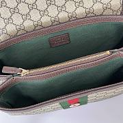 Gucci Ophidia Medium Handbag Brown 24x17.5x11.5cm - 2