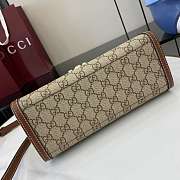Gucci Medium Padlock Bag Brown 26x18x11.5cm - 4