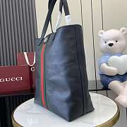 Gucci Ophidia Large Tote Bag Black 38x43x16.5cm - 6