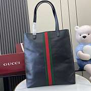 Gucci Ophidia Large Tote Bag Black 38x43x16.5cm - 2