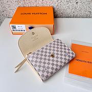 Louis Vuitton LV Rosalie Coin Purse White 11x8x2.5cm - 5
