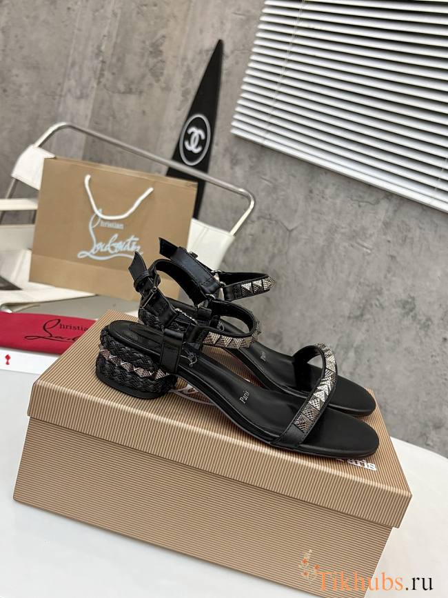 Christian Louboutin Pyrasand 30 mm Strappy Sandals - 1