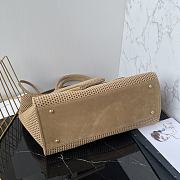 Chanel Deauville Tote Bag Beige 38cm - 4