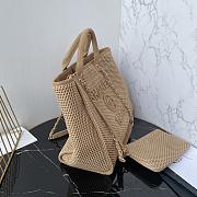 Chanel Deauville Tote Bag Beige 38cm - 3