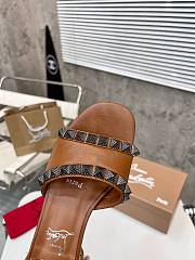 Christian Louboutin Pyramule Brown 3cm - 4