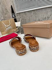 Christian Louboutin Pyramule Brown 3cm - 3