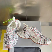 Balenciaga 3XL Extreme Laces Logo Sneaker Beige - 3
