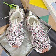 Balenciaga 3XL Extreme Laces Logo Sneaker Beige - 5