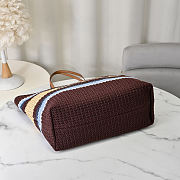 Miu Miu Raffia-effect Woven Tote Bag 40x34x16cm - 6