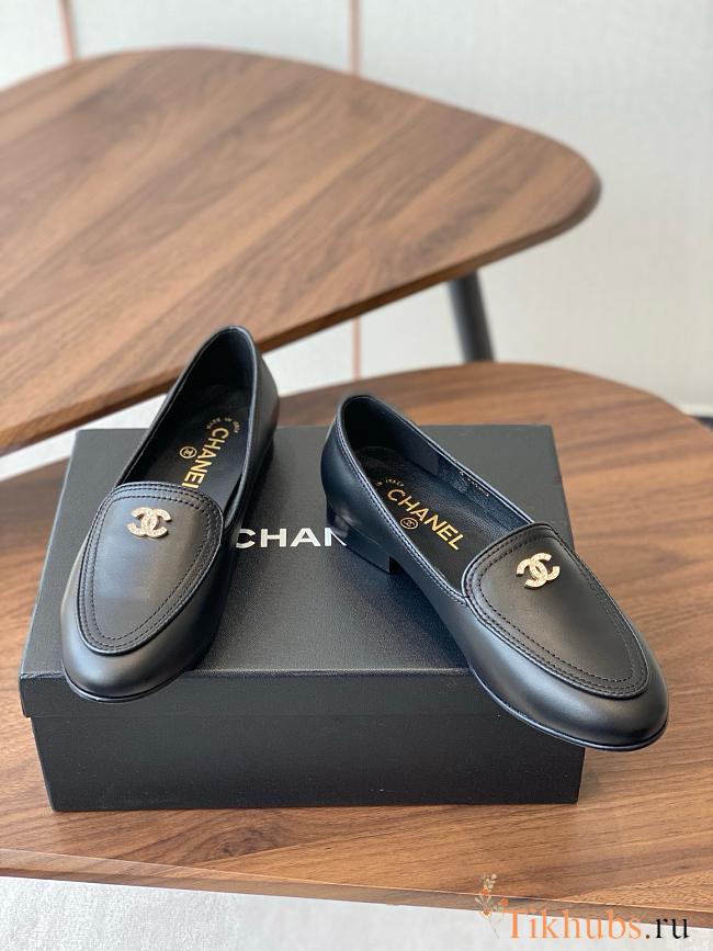Chanel Black Loafer 08 - 1