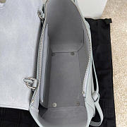 Celine Belt Bag Grained Calfskin Light Grey 28x23x16cm - 4