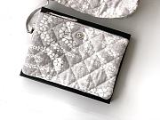 Chanel Shopping Bag Denim Grey White 37x28.5x13cm - 6