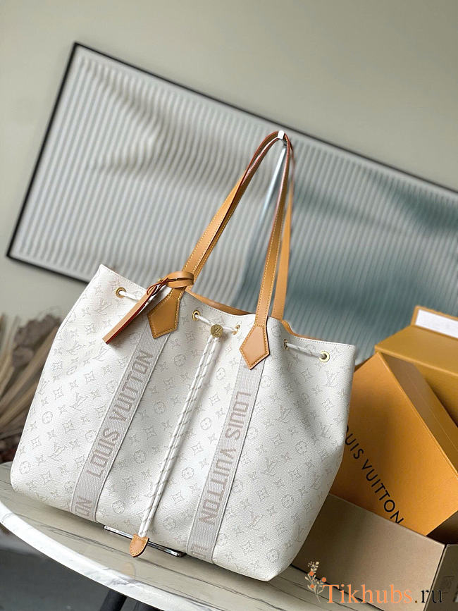Louis Vuitton LV Marina Tote White Bag 49x34x16.5cm - 1