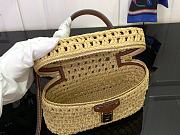 Louis Vuitton LV Vanity Chain Pouch Raffia 19x6.5x11.5cm - 3