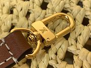 Louis Vuitton LV Vanity Chain Pouch Raffia 19x6.5x11.5cm - 2