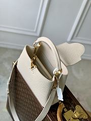 Louis Vuitton LV Capucines BB White Bag 27x17.3x9cm - 6