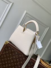 Louis Vuitton LV Capucines BB White Bag 27x17.3x9cm - 2