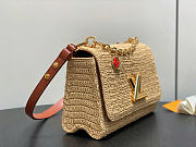 Louis Vuitton LV Twist PM Slim Raffia 19x15x7cm - 4